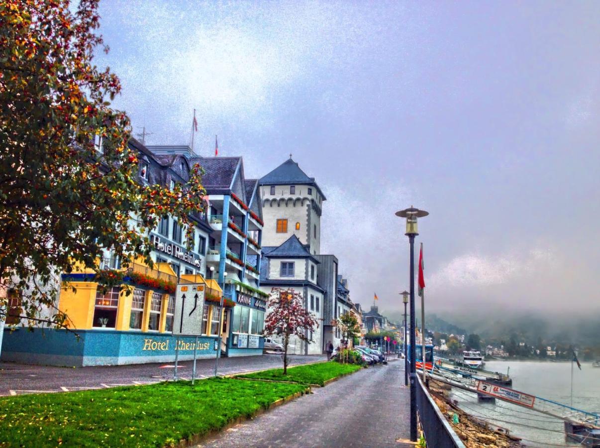 Hotel Rheinlust Бопард Екстериор снимка
